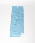 Yoga Strong, Anti Slip Towel, Blue Polka Dot