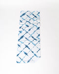 Yoga Strong, Anti Slip Towel, Blue Spade
