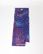 Yoga Strong, Anti Slip Towel, Purple/Red
