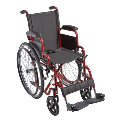 Ziggo 14" Wheelchair, Red