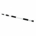 Flow Thru Handle Screw On Mop Connection Type Silver Aluminum 36 to 62 Handle Length