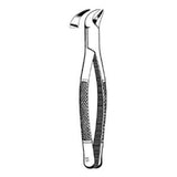 Sklar Instruments Forcep Extracting Cow Horn #23 Smooth Blunt Tip Straight #23 Stainless Steel Each - 48-276