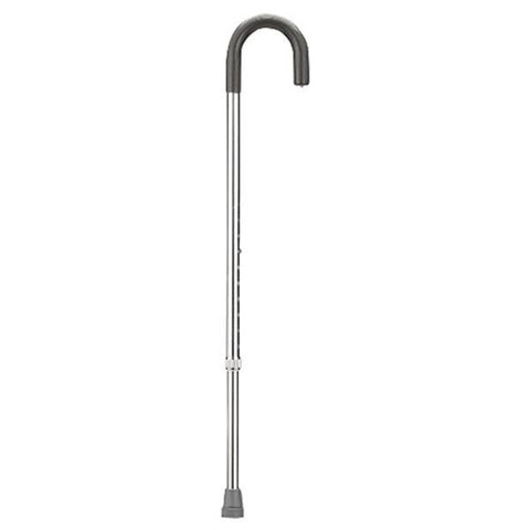 Drive Medical Designs Cane Single Aluminum 300lb Capacity 30-39" Silver/Gray Adult 6/Ca - 10302-6