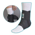Medical Specialties Brace Stabilizer ASO Ank Ballistic Nylon BLat White Sz XS 10-11" Universal Each - 223181