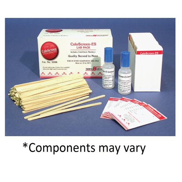 Helena Laboratories ColoScreen-ES FOB Triple Slide Test Kit For Take-Home Use With 80 Triples Bx - 5085