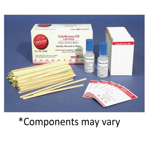 Helena Laboratories ColoScreen-ES FOB Triple Slide Test Kit For Take-Home Use With 80 Triples Bx - 5085