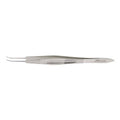 Miltex Forcep Uterine Hank 4-1/8" 0.6mm Wide/Tying Platform Curved Stainless Steel Each - Integra Miltex - 18-947