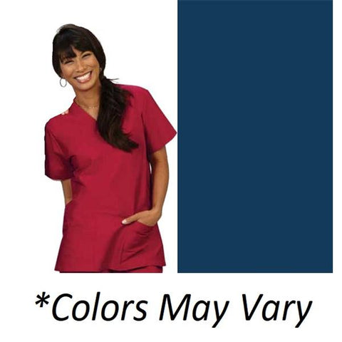 Fashion Seal Shirt Scrub Fashion Seal 7329 Womens Medium Navy Each - 7329-M