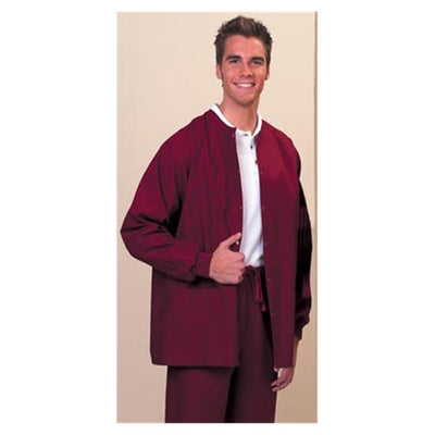 Fashion Seal Jacket Warm-Up 65% Polyester / 35% Cotton Unisex Ceil Blue 4X Large 2 Pockets Each - 7690-XL