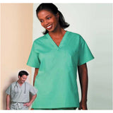 Fashion Seal Shirt Scrub Fashion Seal 6794 Unisex Medium Jade Green Each - 6794-M