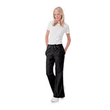 Landau Uniforms Inc. Pant Scrub 8335 Womens Small Petite Black Each - 8335-BKP-PSM