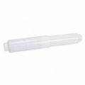 Toilet Paper Roll Spindle Horizontal Single Roll White