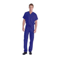 Landau Uniforms Inc. Shirt Scrub 7502 Unisex 4X Large Grape Each - 7502-RPP-4XL