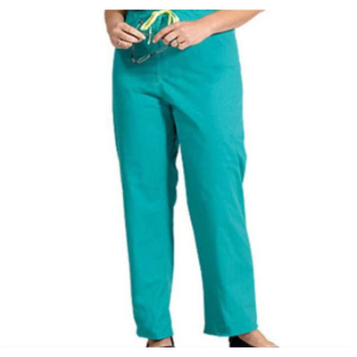 Fashion Seal Pant Scrub 55% Cotton / 45% Polyester Unisex Jade Green Lg Reversible Pckt Each - 896-L