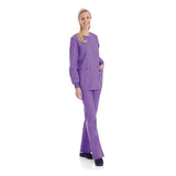 Landau Uniforms Inc. Jacket Warm-Up Womens Wisteria 4X Large 4 Pockets Each - 7525-WPP-4XL