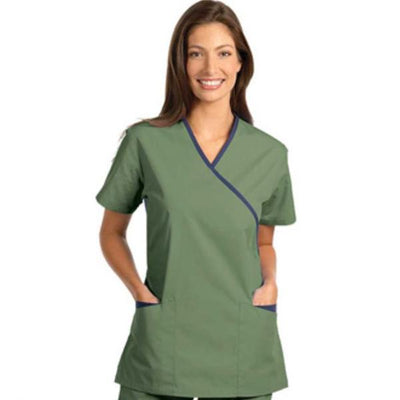 Fashion Seal Shirt Scrub Fashion Seal 7005 Womens Large Dill Each - 7005-L