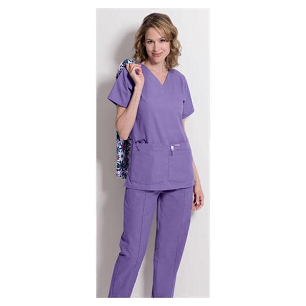 Landau Uniforms Inc. Shirt Scrub 8219 Womens 3X Large Wisteria Each - 8219-WPP-3XL