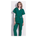 Landau Uniforms Inc. Shirt Scrub 8232 Womens X-Large Hunter Each - 8232-GHP-XLG