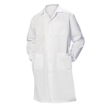 Fashion Seal Lab Coat X-Long 65% Polyester / 35% Cotton Mens White Size 40 Each - 6480-40