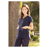 koi Design LLC Shirt Scrub 137 Katelyn Womens X-Small Navy Each - 137-12-XS