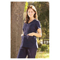 koi Design LLC Shirt Scrub 137 Katelyn Womens Large Navy Each - 137-12-L