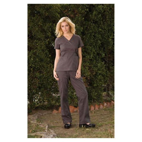 koi Design LLC Shirt Scrub 137 Katelyn Womens 2X Large Steel Grey Each - 137-24-2X