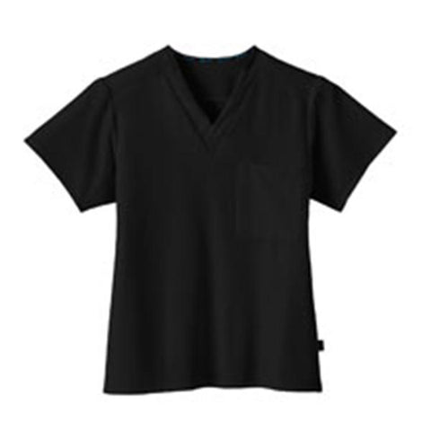 Jockey (TM) Scrubs Shirt Scrub Jockey 2200 Unisex 4X Large Black Each - 2200-015-4X