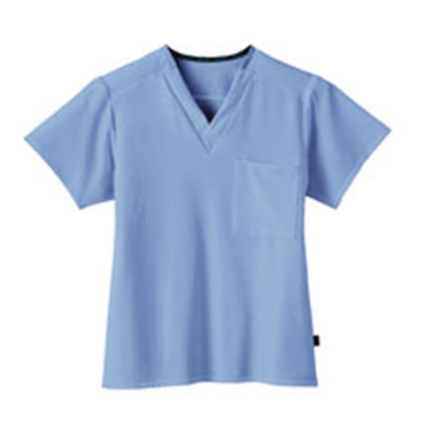 Jockey (TM) Scrubs Shirt Scrub Jockey 2200 Unisex 4X Large Ceil Blue Each - 2200-046-4X