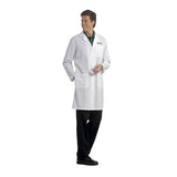 Fashion Seal Lab Coat Knee Length 65% Polyester / 35% Cotton Mens White Size 52 Each - 485-52