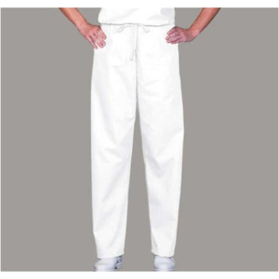 Fashion Seal Scrub Pant 78835 Unisex X-Large White Each - 78835-XL