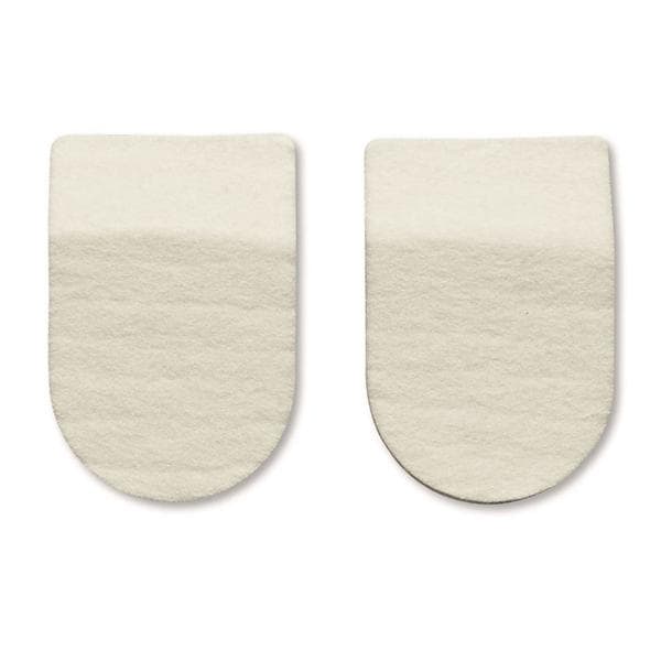 Alimed, Inc Pad Orthopedic Hapad Heel 2.5" 9/16" Thick Adhesive Back White 3Pr/Pk - 6389