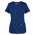 Grey's Anatomy (TM) Shirt Scrub Greys Anatomy™ 4153 Crossover Womens 3X Large Indigo Each - 4153X-23-3XL