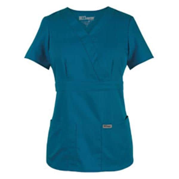 Grey's Anatomy (TM) Shirt Scrub Greys Anatomy™ 4153 Crossover Womens 5X Large Bahama Each - 4153X-3285XL