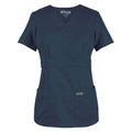 Grey's Anatomy (TM) Shirt Scrub Greys Anatomy™ 4153 Crossover Womens X-Large Steel Grey Each - 4153-905-XL