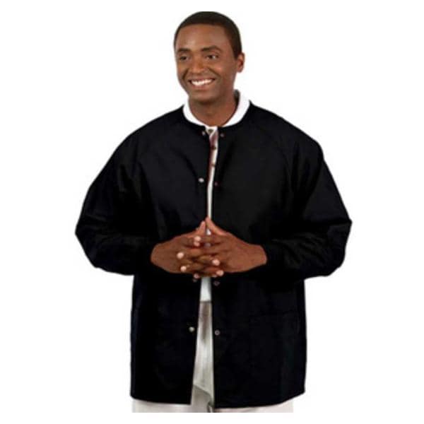 Fashion Seal Jacket Warm-Up Black 1X-Large Each - 7673-XL