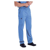 Landau for Men (R) Pant Scrub 8555 Mens Small Ceil Blue Each - 8555-BCP-SML