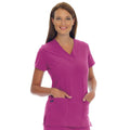 Jockey (TM) Scrubs Shirt Scrub Jockey 2206 Womens Small Plum Each - 2206-1240-S
