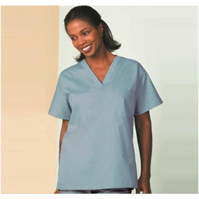 Fashion Seal Shirt Scrub Fashion Seal 6795 Unisex X-Small Misty Green Each - 6795EXSMALL