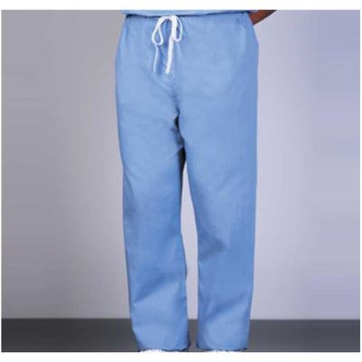 Fashion Seal Pant Scrub 55% Cotton / 45% Polyester Unisex Ceil Blue XL Reversible 1 Pocket Each - 899EXTLARGE