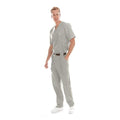Landau for Men (R) Shirt Scrub 7594 Mens Small Sand Each - 7594-SAP-SML