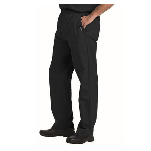 Landau for Men (R) Scrub Pant 8550 Mens Medium Black Each - 8550-BKP-MED