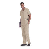 Landau for Men (R) Scrub Pant 8550 Mens Small Sand Each - 8550-SAP-SML