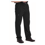 Landau for Men (R) Pant Scrub 8555 Mens Small Black Each - 8555-BKP-SML