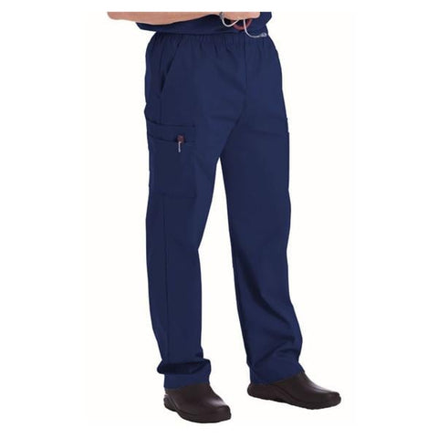 Landau for Men (R) Pant Scrub 8555 Mens Medium Navy Each - 8555-BNP-MED