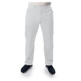 Landau for Men (R) Pant Scrub 8555 Mens X-Large Tall White Each - 8555-WWVCTXL