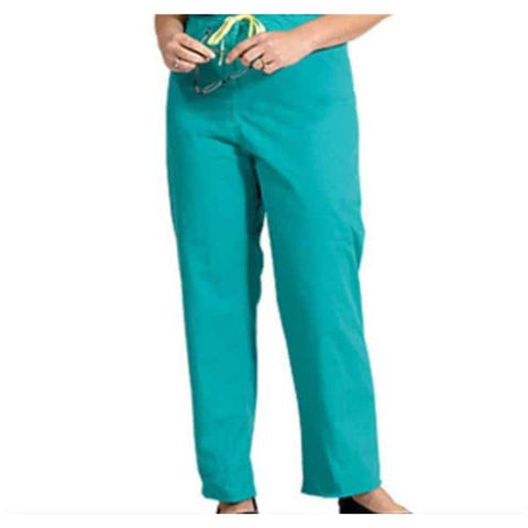 Fashion Seal Pant Scrub 55% Cotton / 45% Polyester Unisex Jade Green Sm Reversible Pckt Each - 896-S