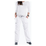 Koi by Kathy Peterson Pant Scrub 701 Womens Medium Tall White Each - 701T-01-M