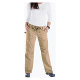 Koi by Kathy Peterson Pant Scrub 701 Womens Large Tall Camel Each - 701T-07-L
