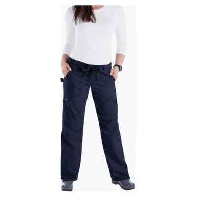 Koi by Kathy Peterson Pant Scrub 701 Womens Large Tall Navy Each - 701T-12-L