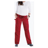 Koi by Kathy Peterson Pant Scrub 701 Womens X-Large Tall Ruby Each - 701T-22-XL